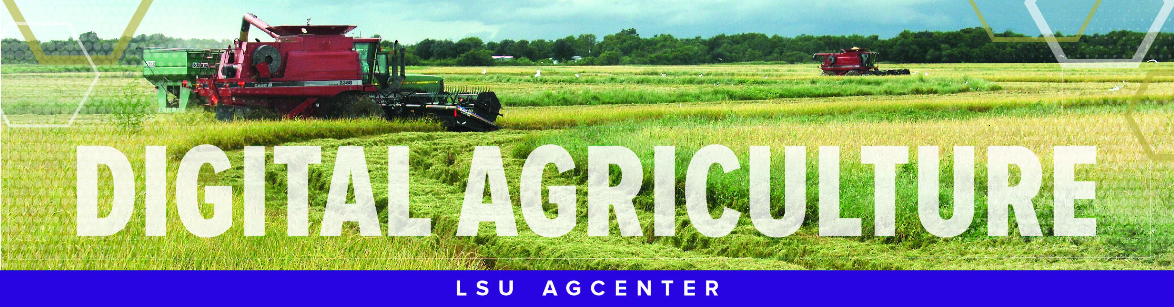 LSU AgCenter Digital Agriculture Homepage Banner