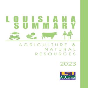 2023 Louisiana Summary: Agriculture & Natural Resources