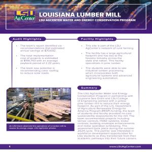 Louisiana Lumber Mill 