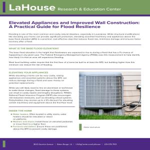 Elevated Appliances and Improved Wall Construction: A Practical Guide for Flood Resilience