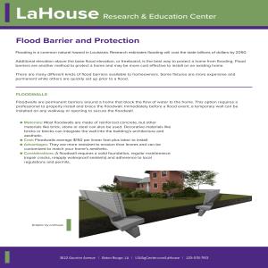 Flood Barrier and Protection
